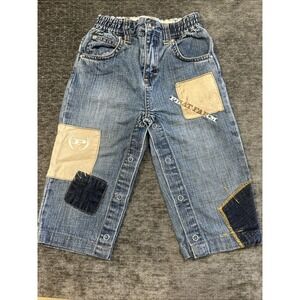 Phat Farm Denim Jeans Toddler 18-24 Month Blue Baggy Y2K Hip Hop